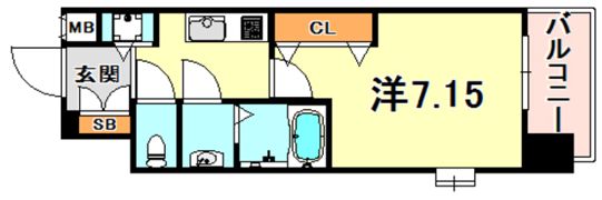 Luxe東灘の間取り画像