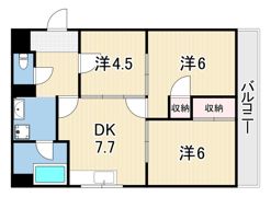 シーサイドヴィラ深江の間取り画像