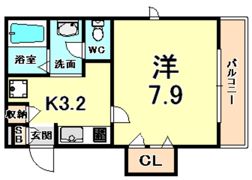 シャローム夙川の間取り画像