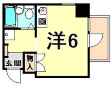 サンパレス21六甲Iの間取り画像