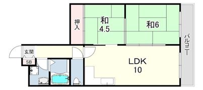 ハウゼ富士の間取り画像