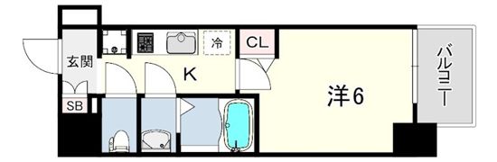 ファステート尼崎クロノスの間取り画像