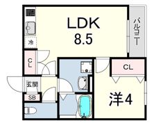 ラエタニテの間取り画像