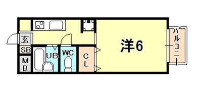 ラッスル大社の間取り画像