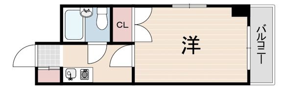 ラポールの間取り画像