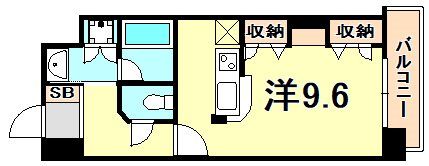 KAISEI新神戸第2の間取り画像
