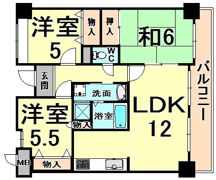 アエロポール伊丹の間取り画像
