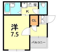 メゾンドエムの間取り画像