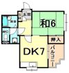 ユーコート甲東園の間取り画像