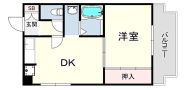 グランドール兵庫の間取り画像