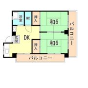 ダイヤマンションの間取り画像