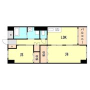 中山手コーポの間取り画像