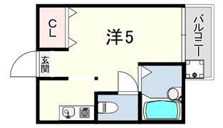 ベルフィーユナルオの間取り画像