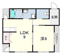 ハイム北夙川Iの間取り画像