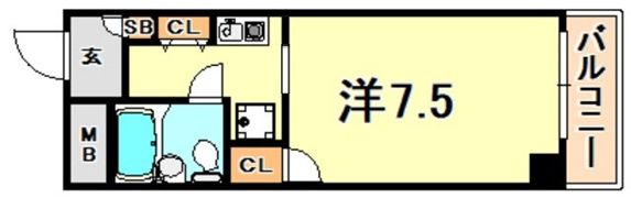 メゾン・ド・エミュウの間取り画像
