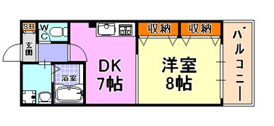 Hills岡本の間取り画像