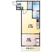 ALEGRIA西宮津門の間取り画像