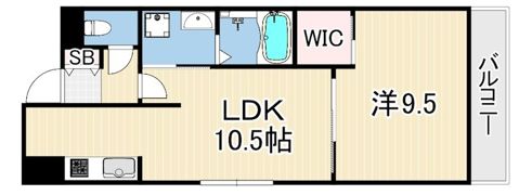 カサデフェリスの間取り画像