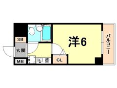 エスリード西宮の間取り画像