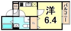 MACHIS-COCO甲子園の間取り画像