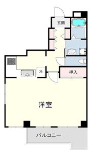 グリーンテラス住吉の間取り画像