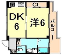 エンジェル坂下の間取り画像