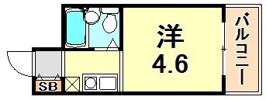 ライフピアモア六甲の間取り画像