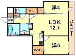フェーブ六甲の間取り画像