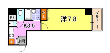 プレサンス神戸メリケンパーク前の間取り画像
