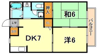ディアス六甲の間取り画像