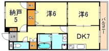エスポワール六甲の間取り画像