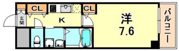 プレジール灘の間取り画像