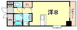 ジアコスモ神戸三宮の間取り画像