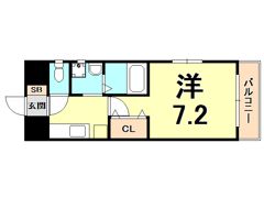 Sempre Vita甲子園の間取り画像
