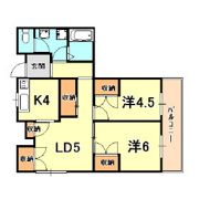 昭和レジデンスの間取り画像
