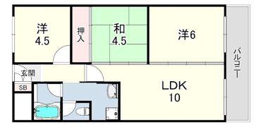御影プライムハイツの間取り画像