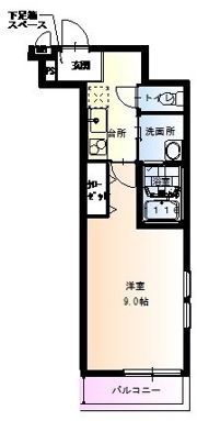 フジパレス西宮中島町の間取り画像
