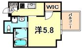 ララプレイス三宮ルミナージュの間取り画像