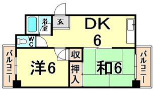 トレンドシティ杭瀬の間取り画像