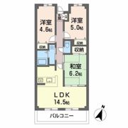 シティプラザ深江北町の間取り画像