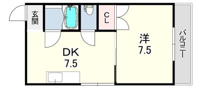 メゾンドLeeの間取り画像