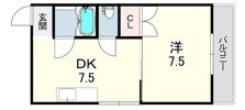 メゾンドLeeの間取り画像