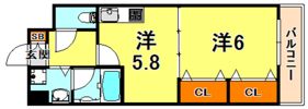 エスペランサ御影IIの間取り画像