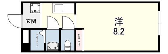 サンハイム六甲の間取り画像