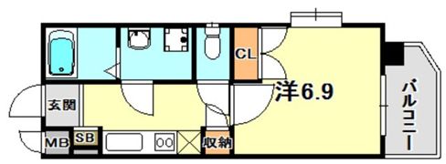 プラザセイシェルの間取り画像