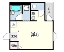 桜ハイツの間取り画像