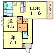 シャルマン本山の間取り画像