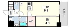 Alivis神戸の間取り画像