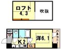 エステムコート三宮駅前ラ・ドゥーの間取り画像