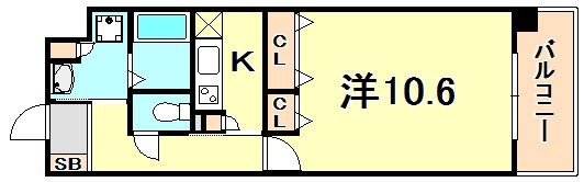 KAISEI新神戸の間取り画像